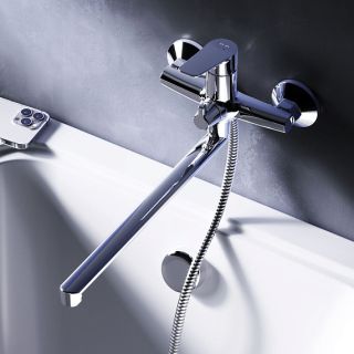 Смеситель для ванны и душа Am.Pm Crave F9C90200 хром